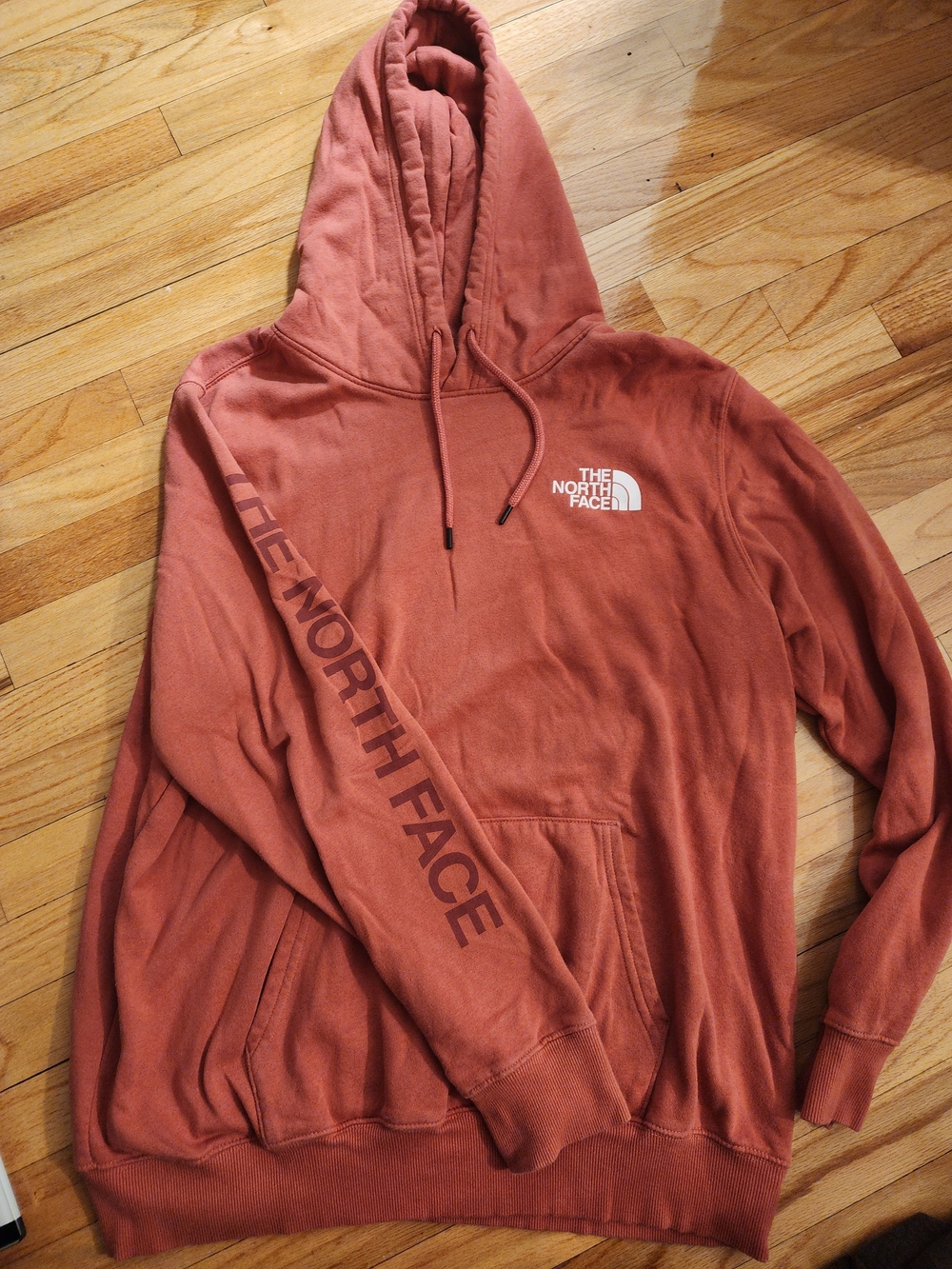 The North Face Men's Pink Pullover Hoodie